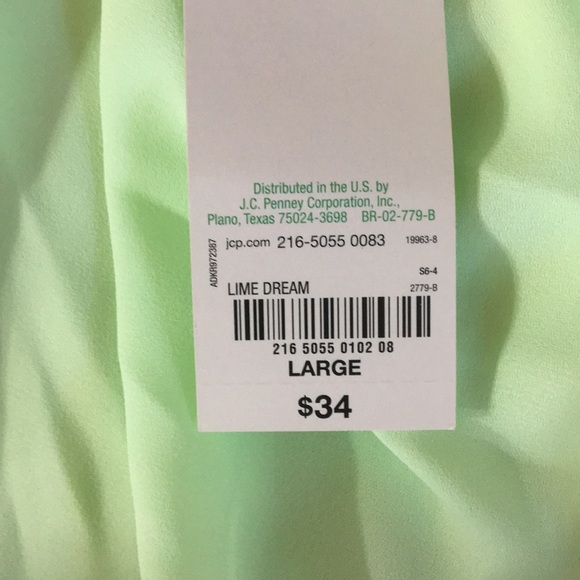 Flowy off the shoulder blouse. Mint color - Picture 4 of 6